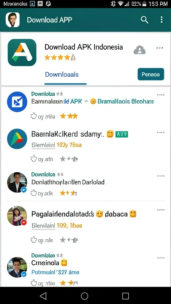 555f - Tampilan utama aplikasi 555F yang menarik.