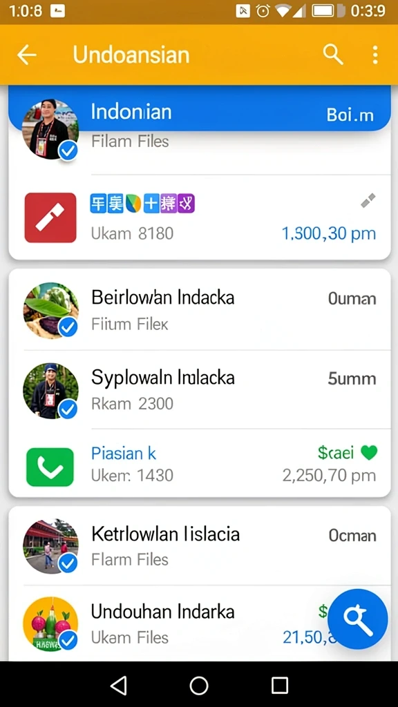 98spin - Tampilan awal 98SPIN yang menarik dan intuitif.