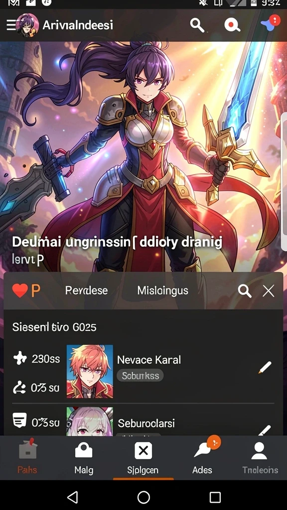 api66 - Menu permainan yang mudah dinavigasi.