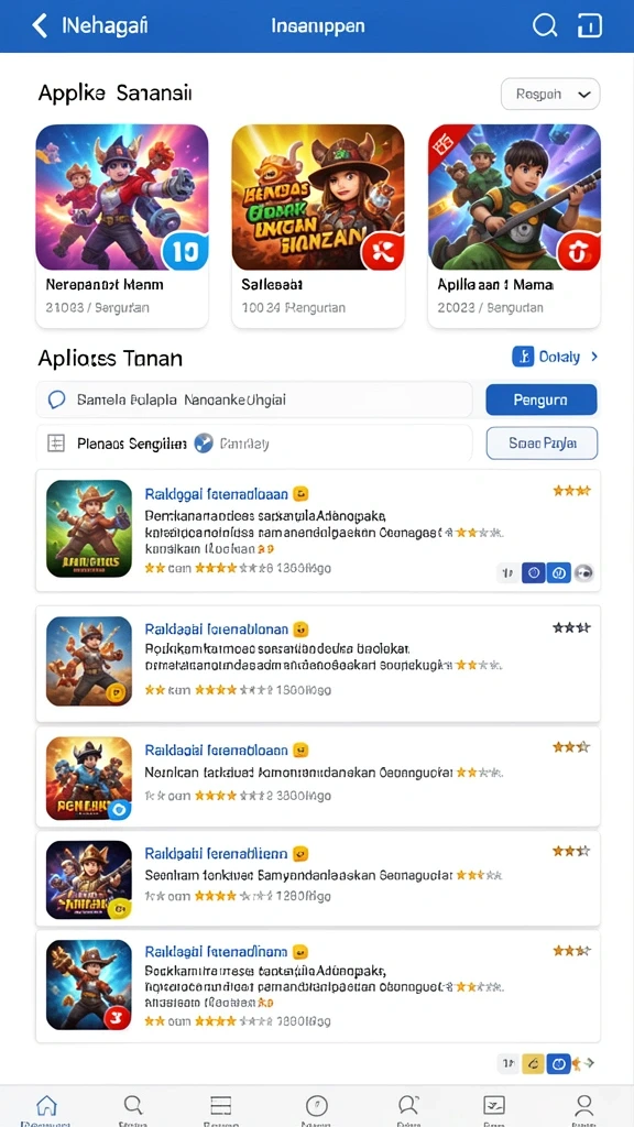 idagame - Tangkapan layar menampilkan antarmuka pengguna yang ramah dan intuitif.