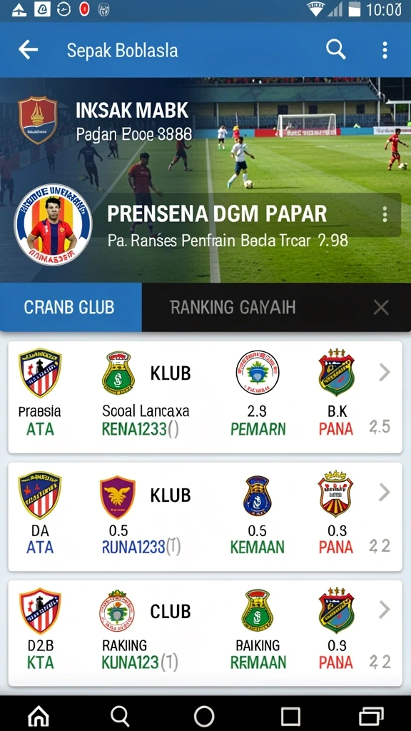 indslot - Tampilan antarmuka yang intuitif dan menarik.