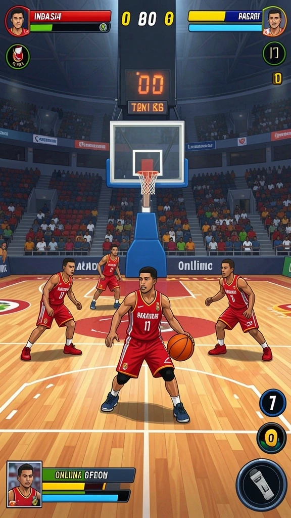 spbu77 - Mode multiplayer untuk bersaing dengan pemain lain.